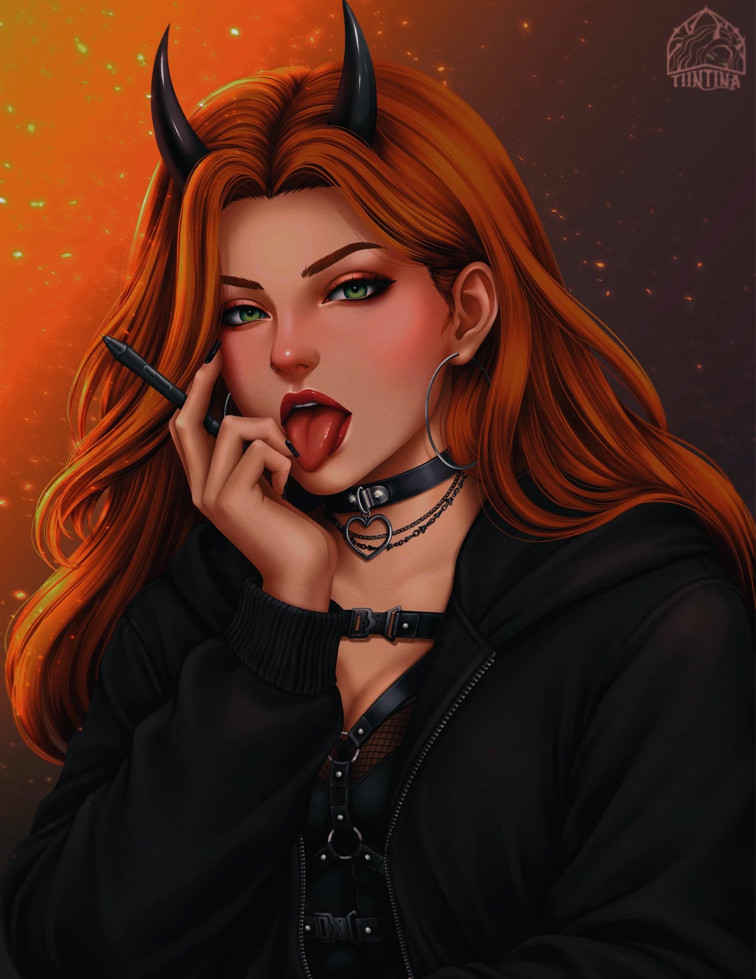 Tina — portrait of the artist